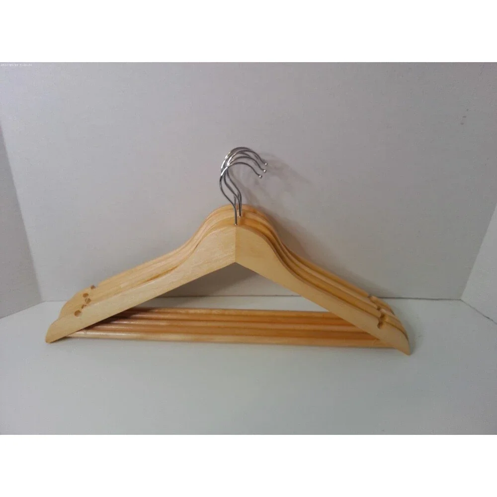 Lot Of 5 Wooden Hangers